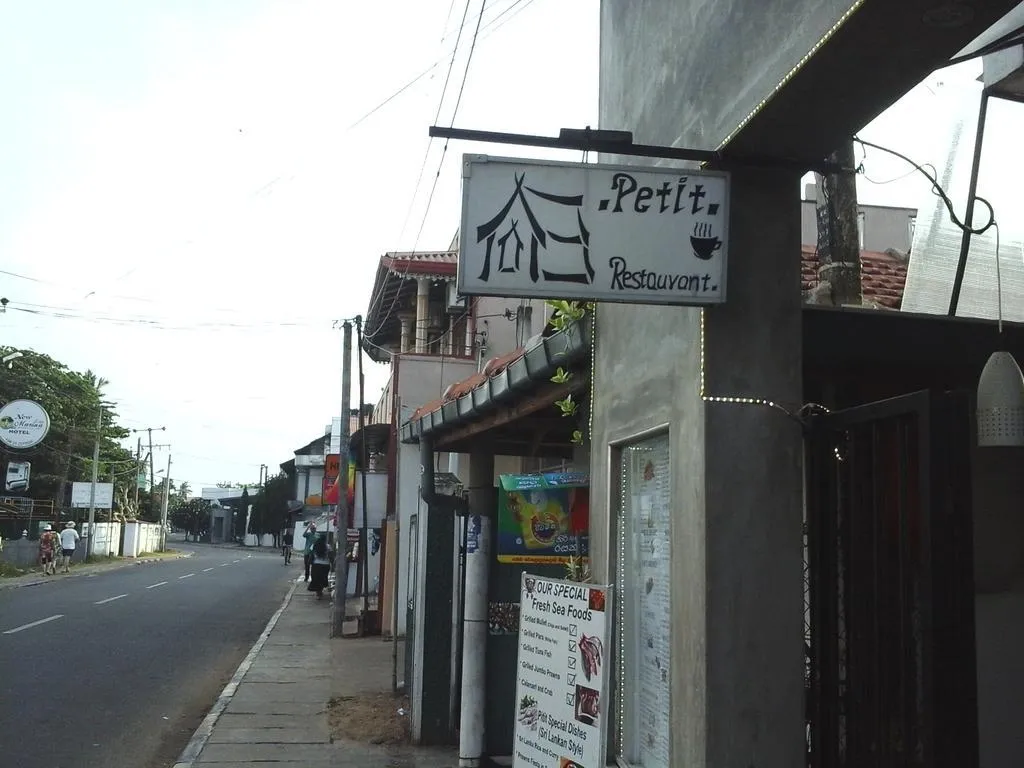 Main entrance and exterior of the guest house